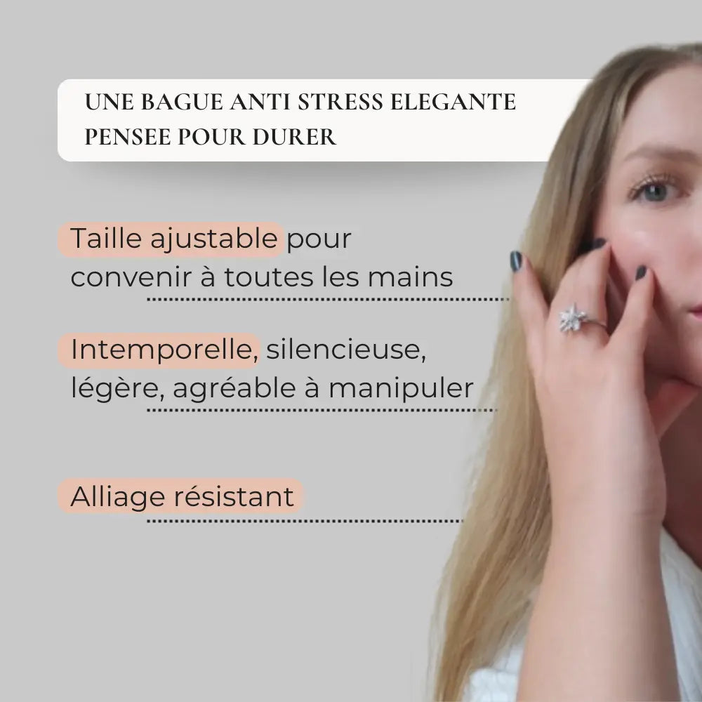 Bague Anti Stress Spinner | Amarys
